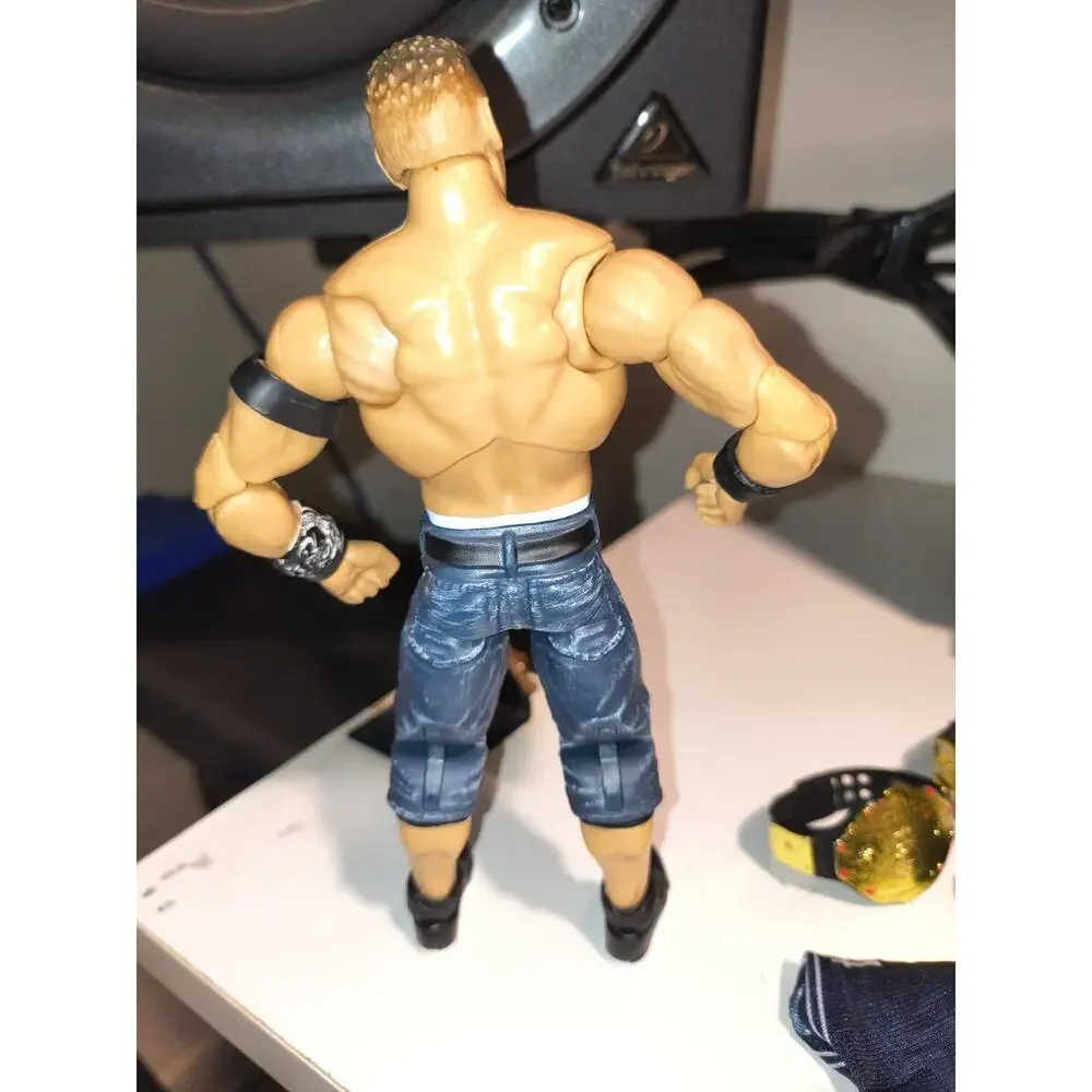 WWE Ultimate Edition John Cena With Accessories & 3 Championship Belts